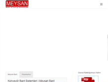 Tablet Screenshot of meysanbant.com